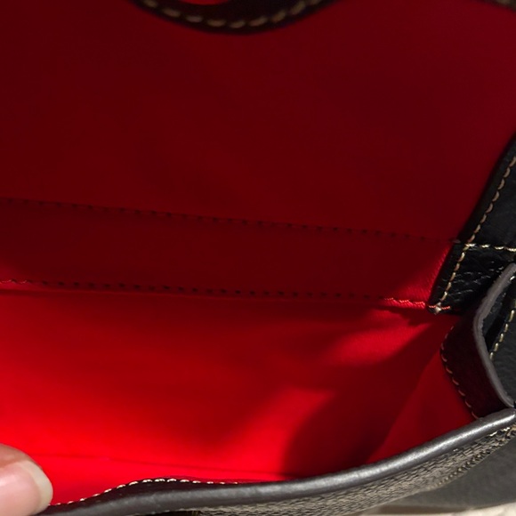 Dooney & Bourke Black and Brown Hobo Bag - Picture 11 of 15